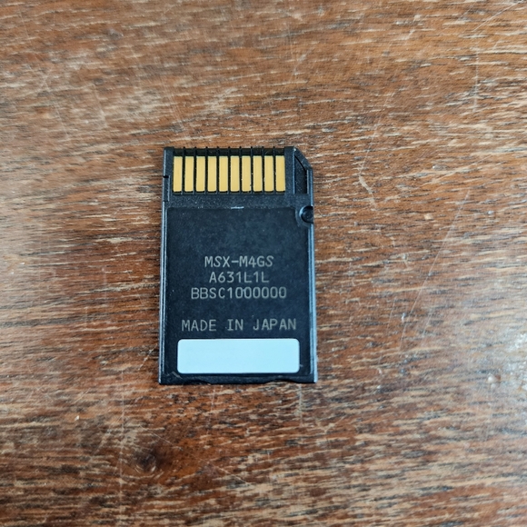 Sony PSP Playstation Portable 4 GB Memory Stick Pro DUO Magicgate - Picture 2 of 2